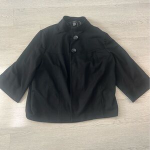 Sandro Woman Cardigan Blazer Cape Size 3X